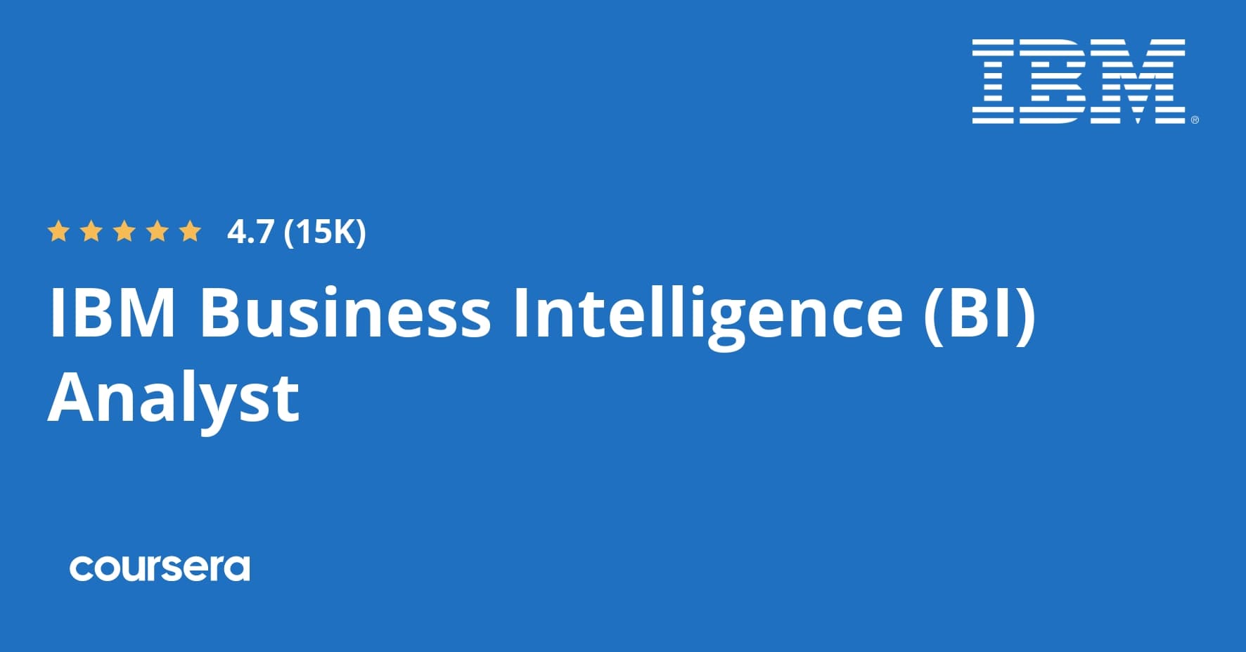 IBM Business Intelligence (BI) Analyst