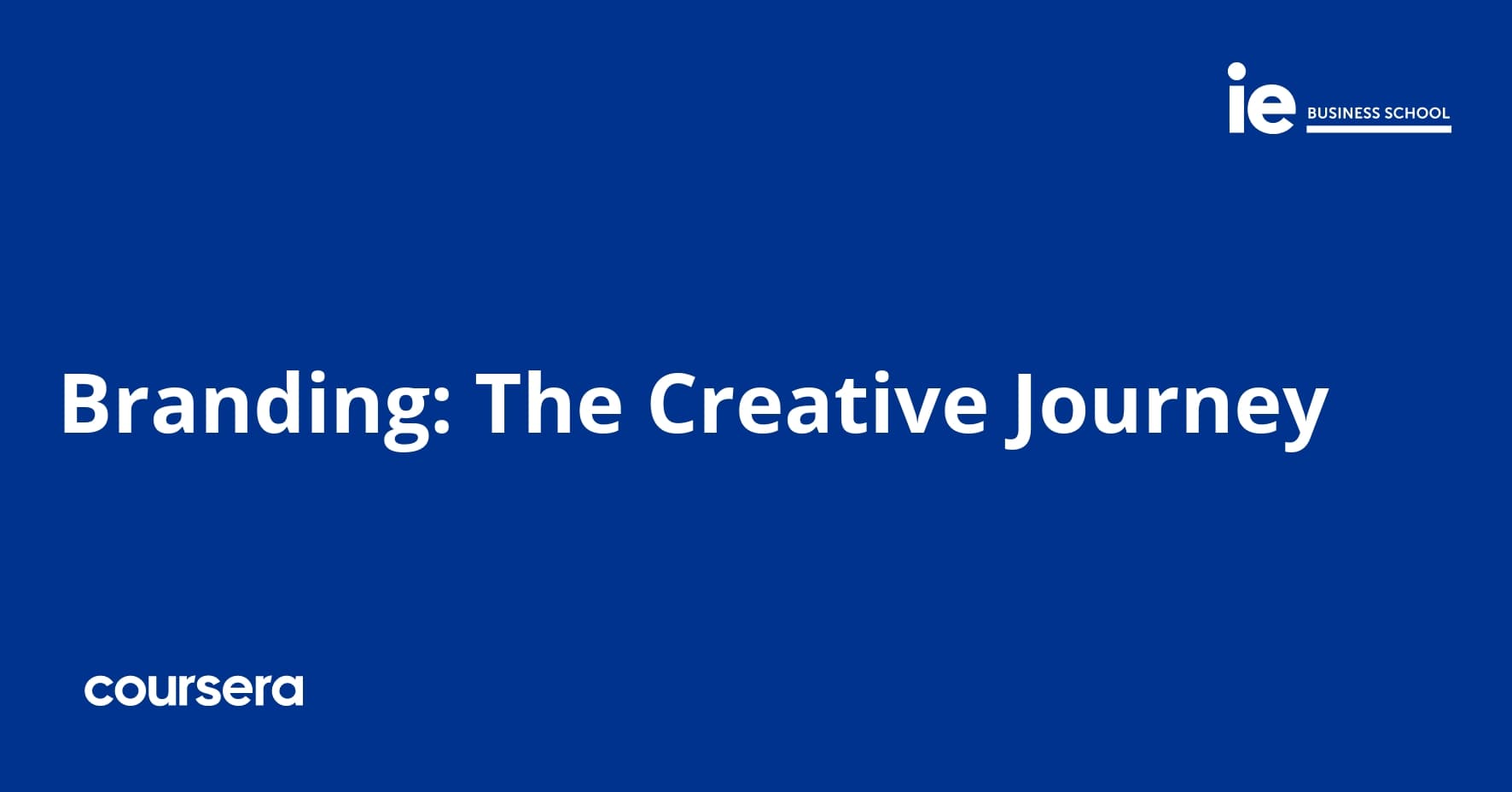 Branding: The Creative Journey