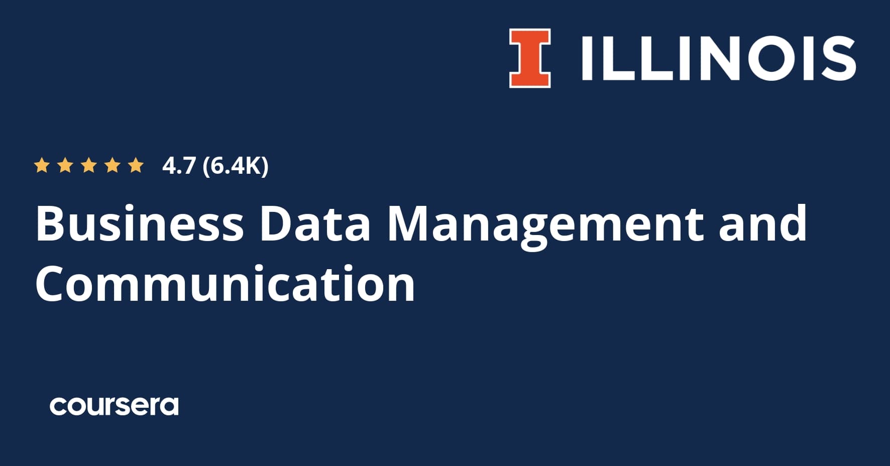 Business Data Management and Communication