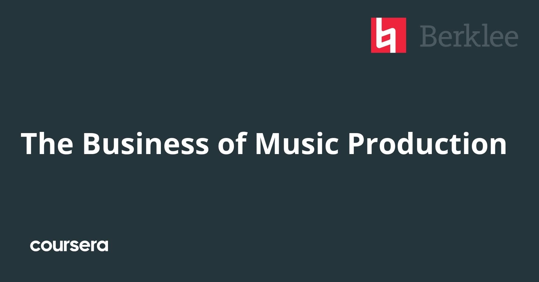 The Business of Music Production