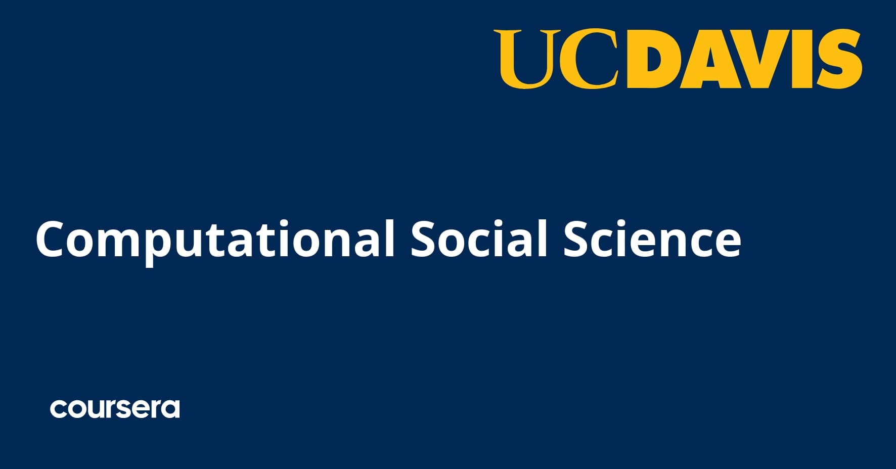 Computational Social Science