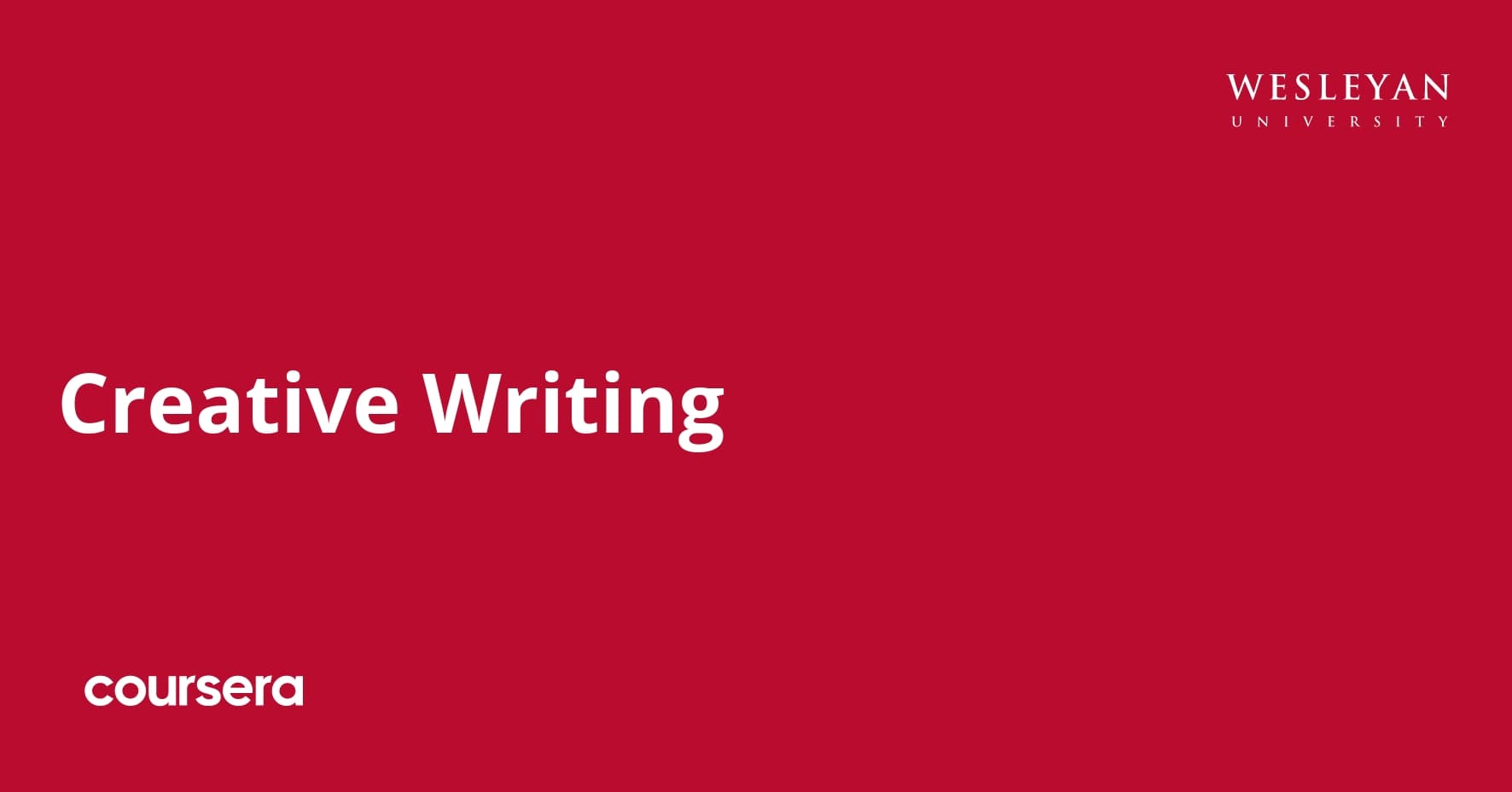 Creative Writing