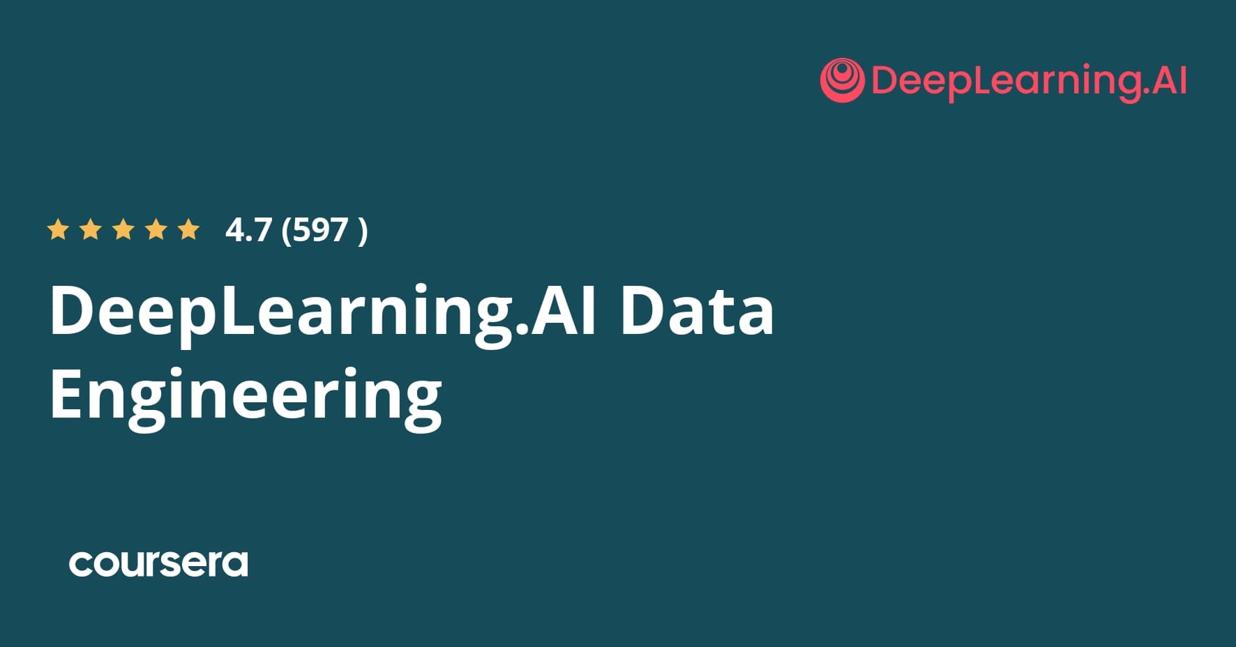 DeepLearning.AI Data Engineering