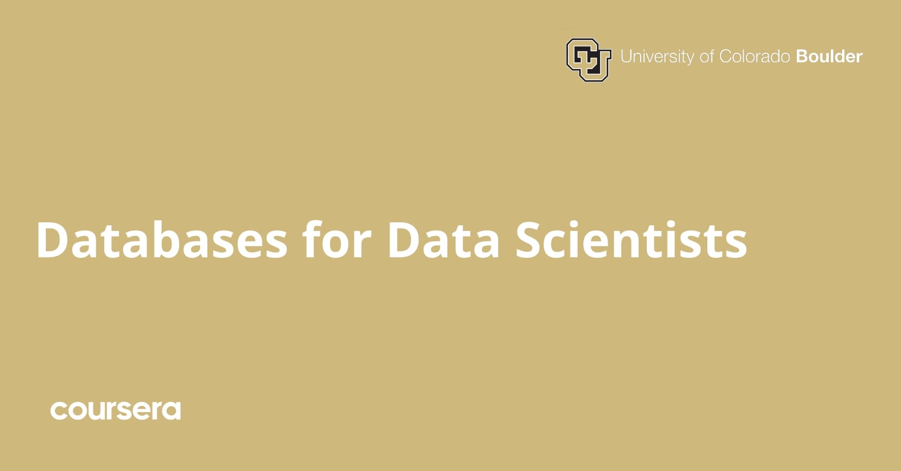 Databases for Data Scientists