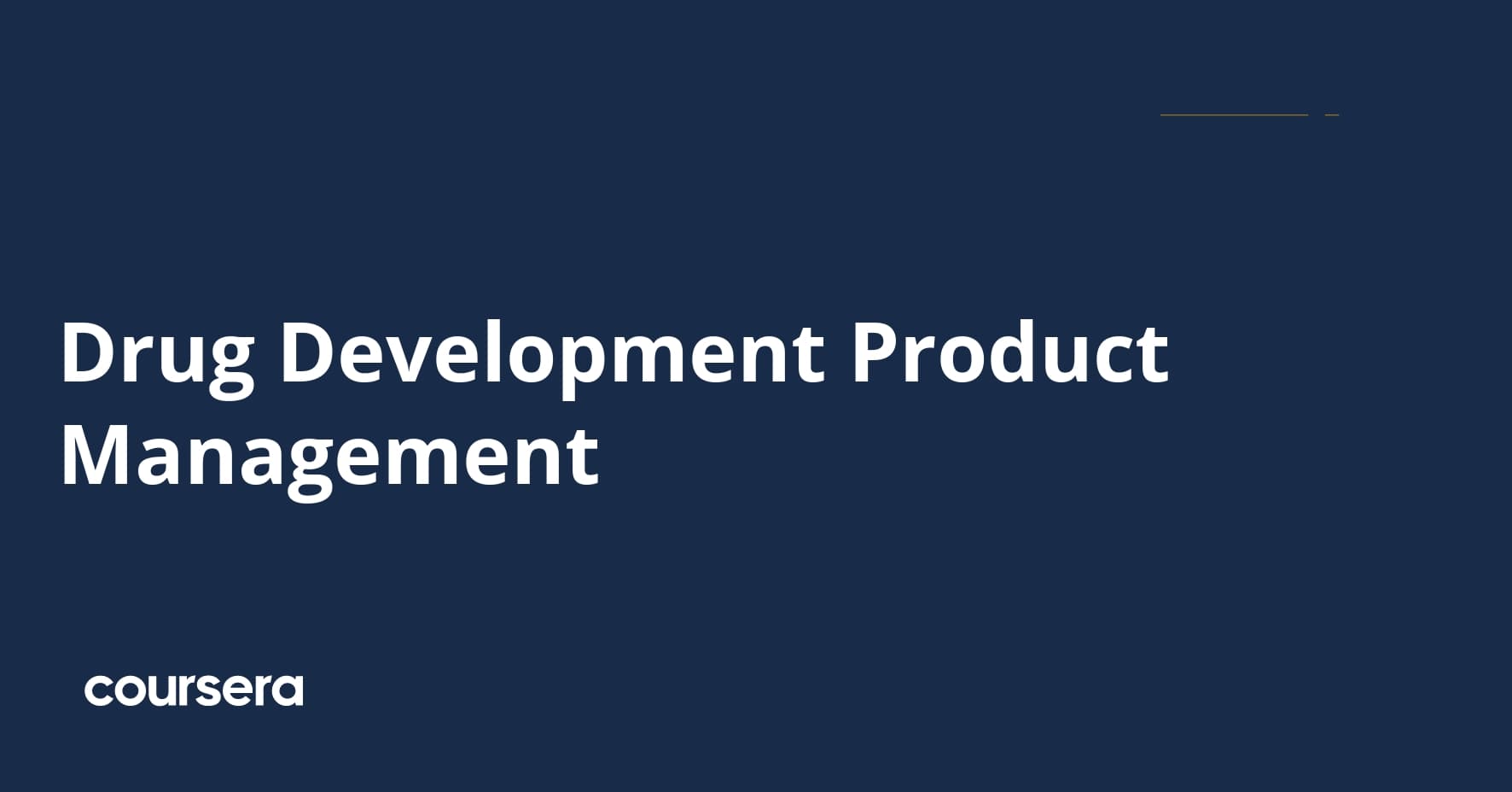 Drug Development Product Management