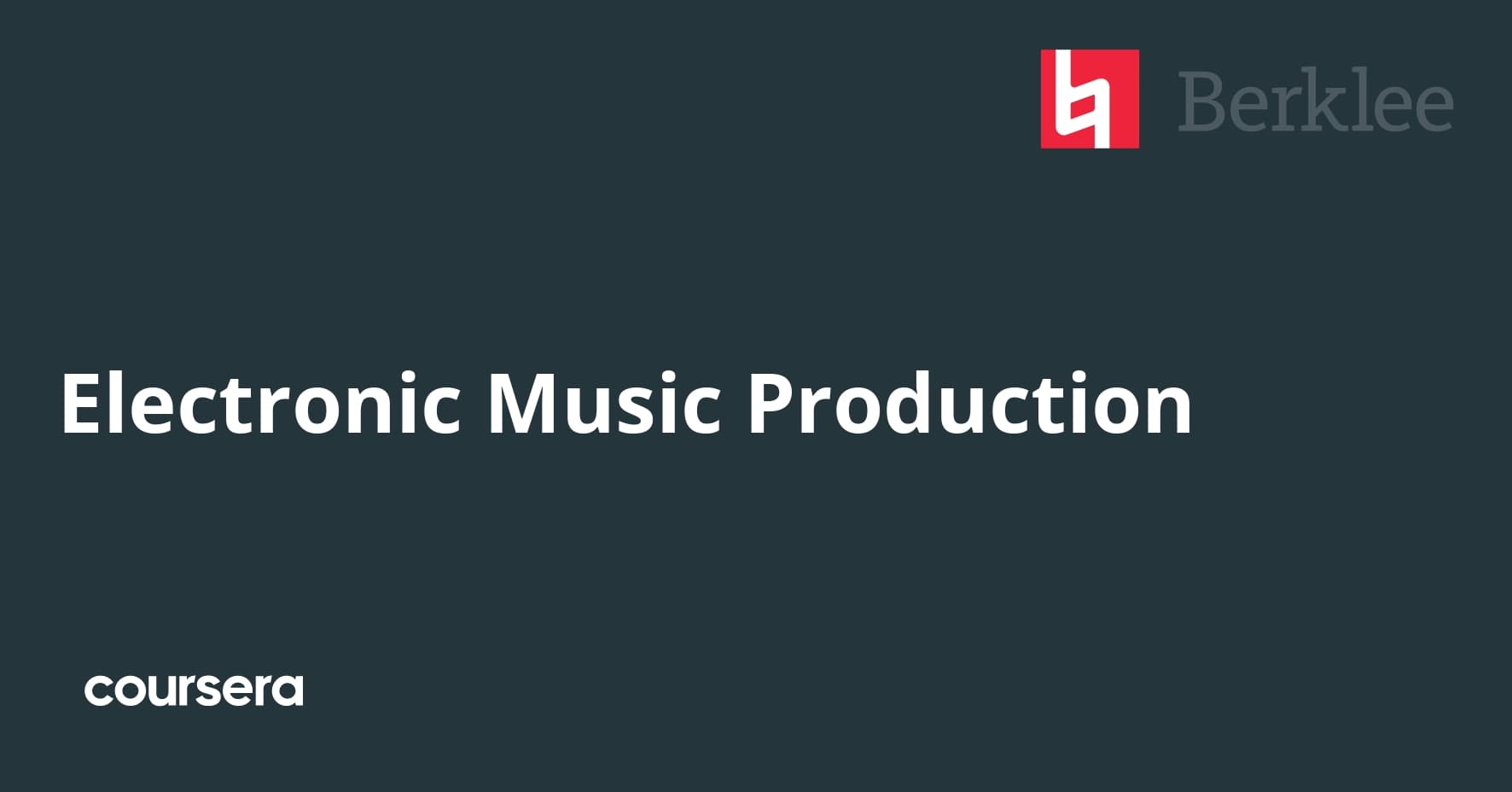 Electronic Music Production