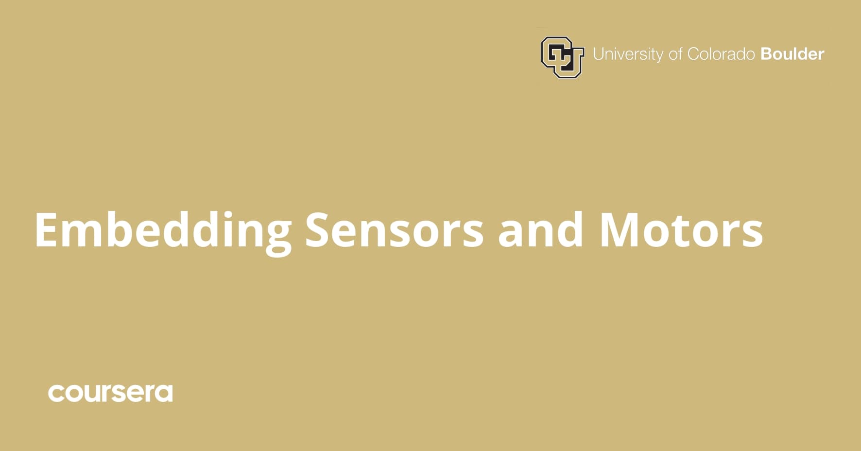 Embedding Sensors and Motors