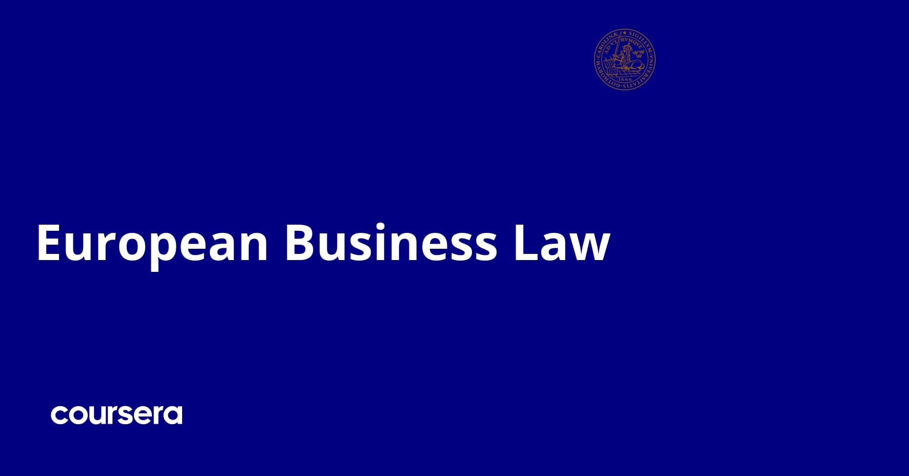 European Business Law