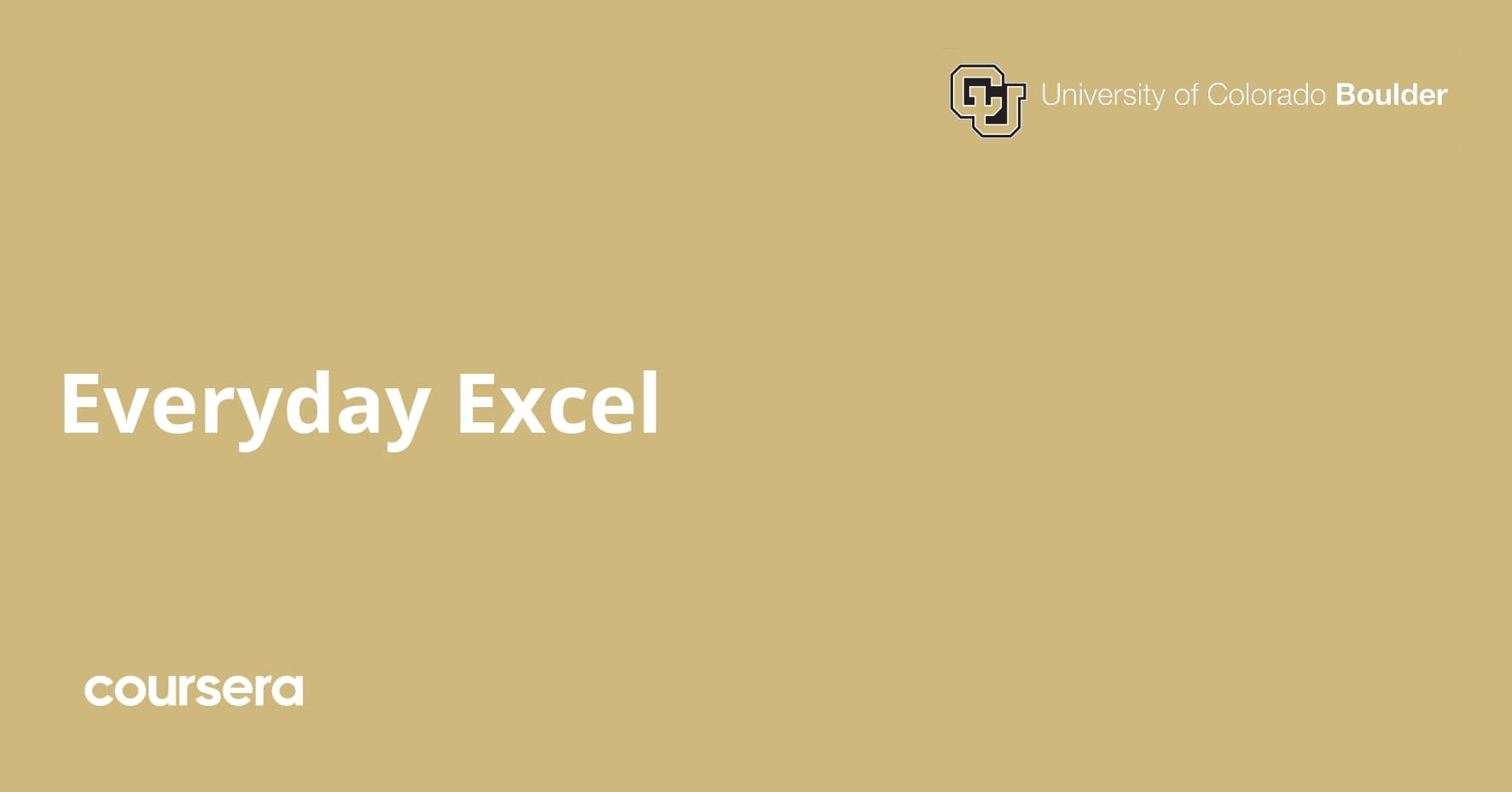 Everyday Excel