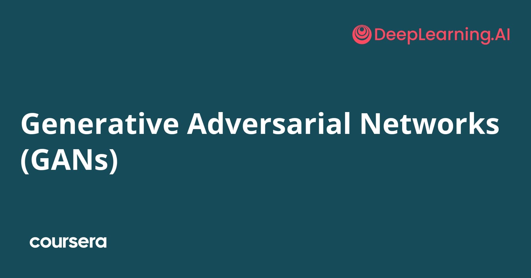 Generative Adversarial Networks (GANs)