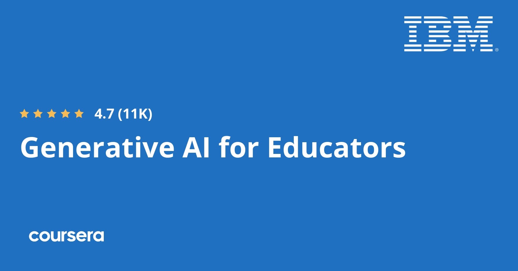 Generative AI for Educators
