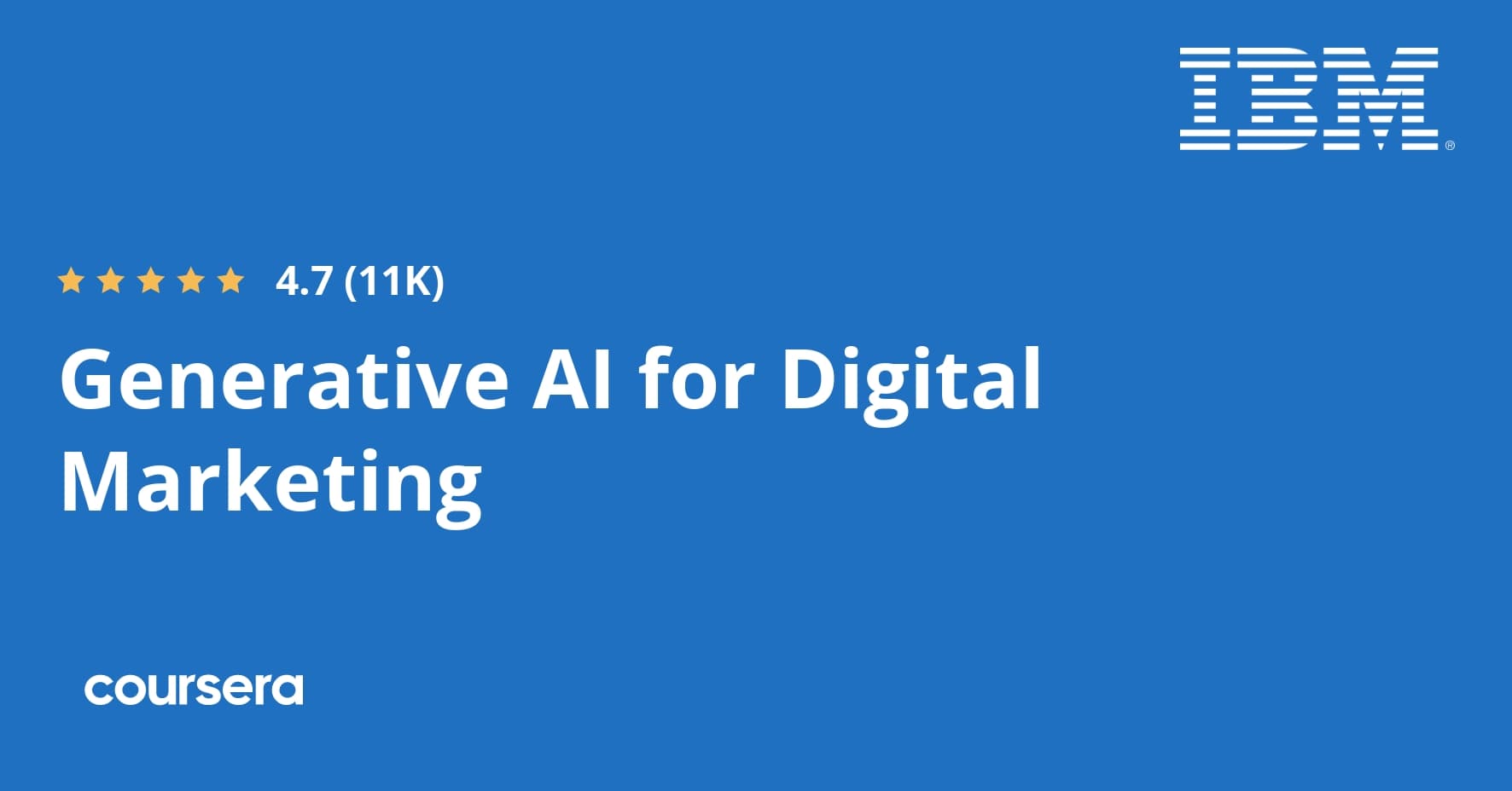 Generative AI for Digital Marketing