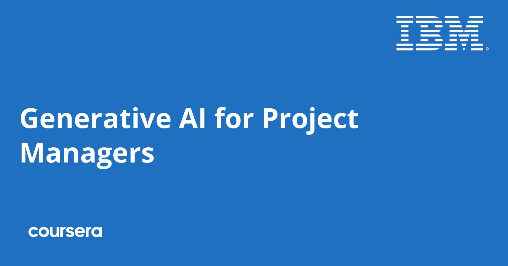 Generative AI for Project Managers