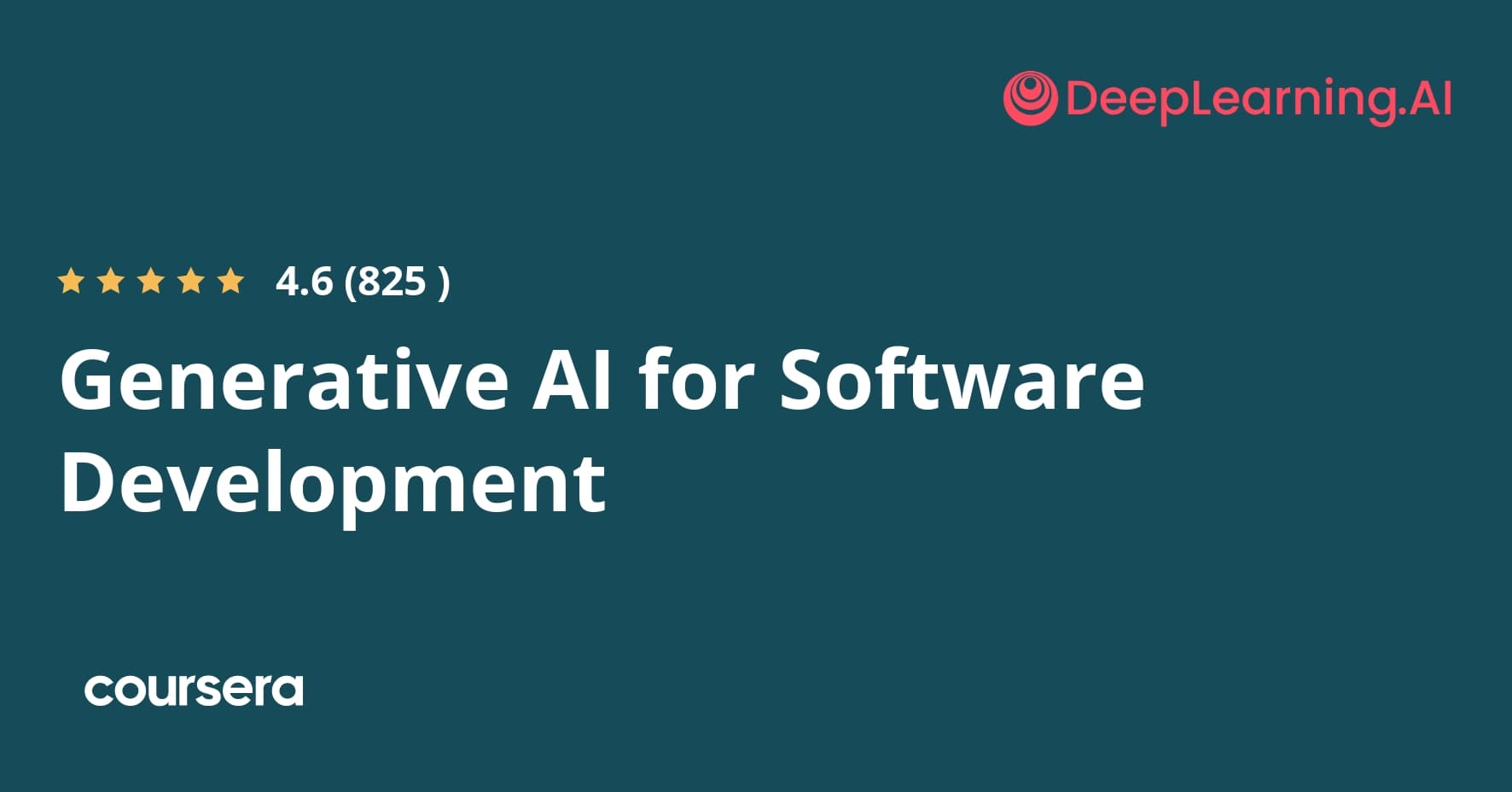 Generative AI for Software Development