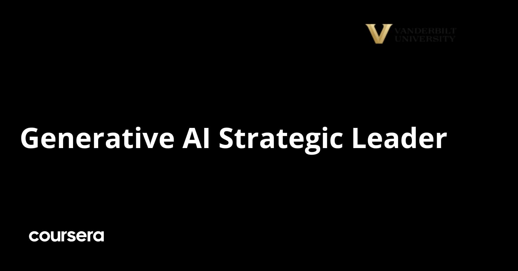 Generative AI Strategic Leader