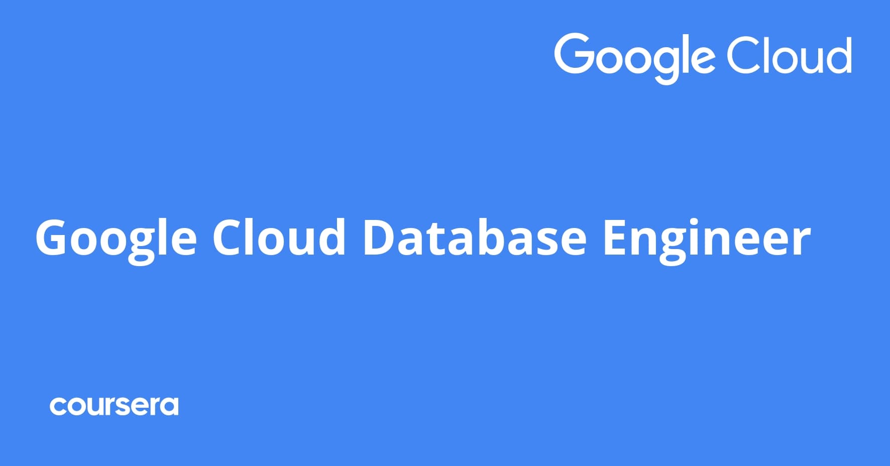 Google Cloud Database Engineer