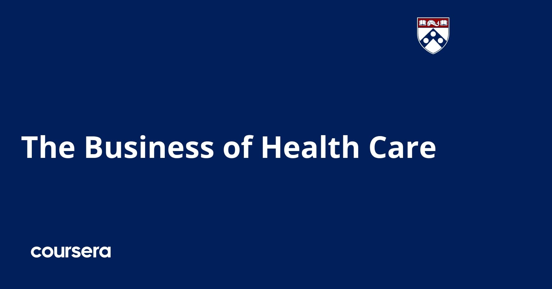 The Business of Health Care