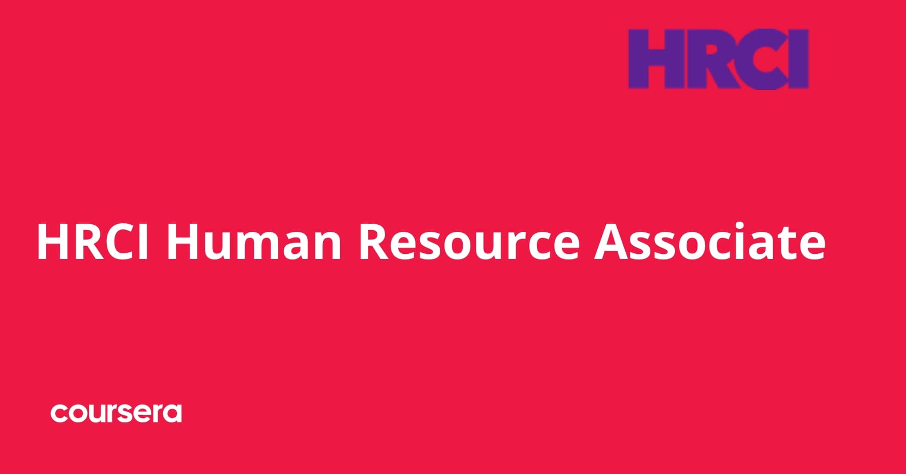 HRCI Human Resource Associate
