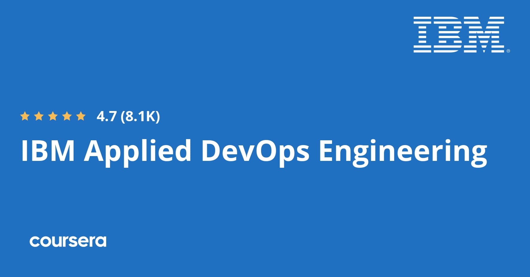 IBM Applied DevOps Engineering
