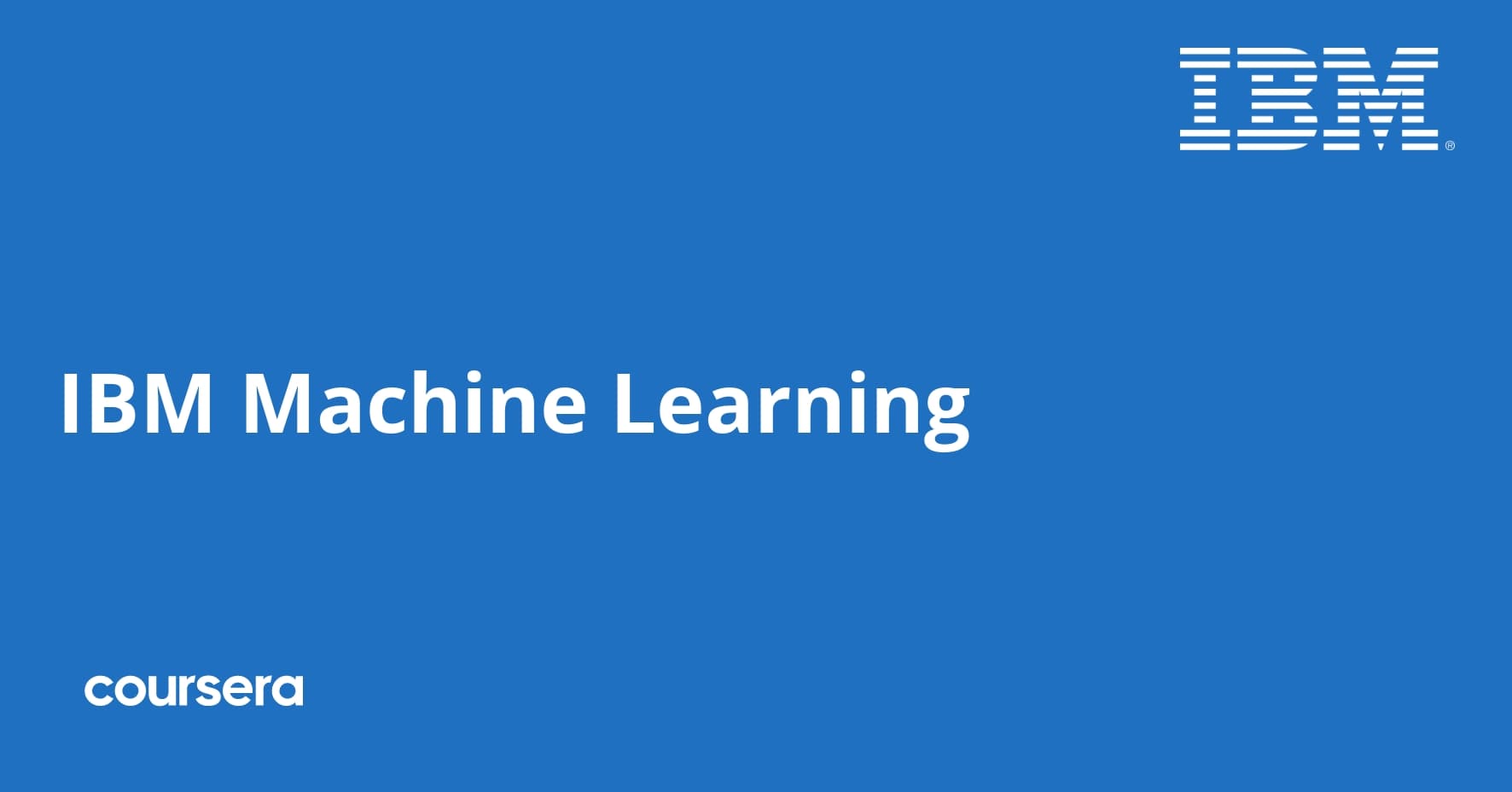 IBM Machine Learning