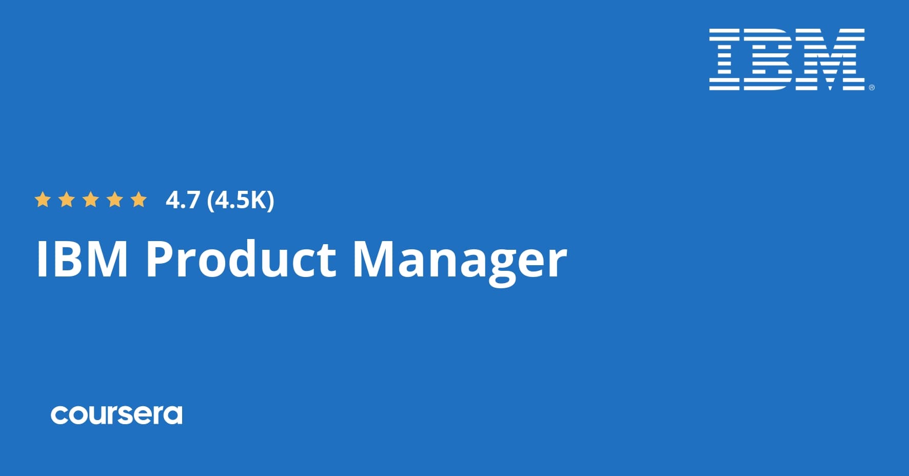IBM Product Manager