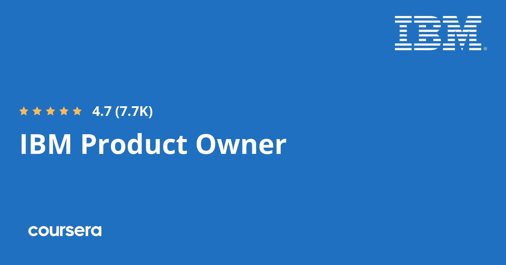 IBM Product Owner