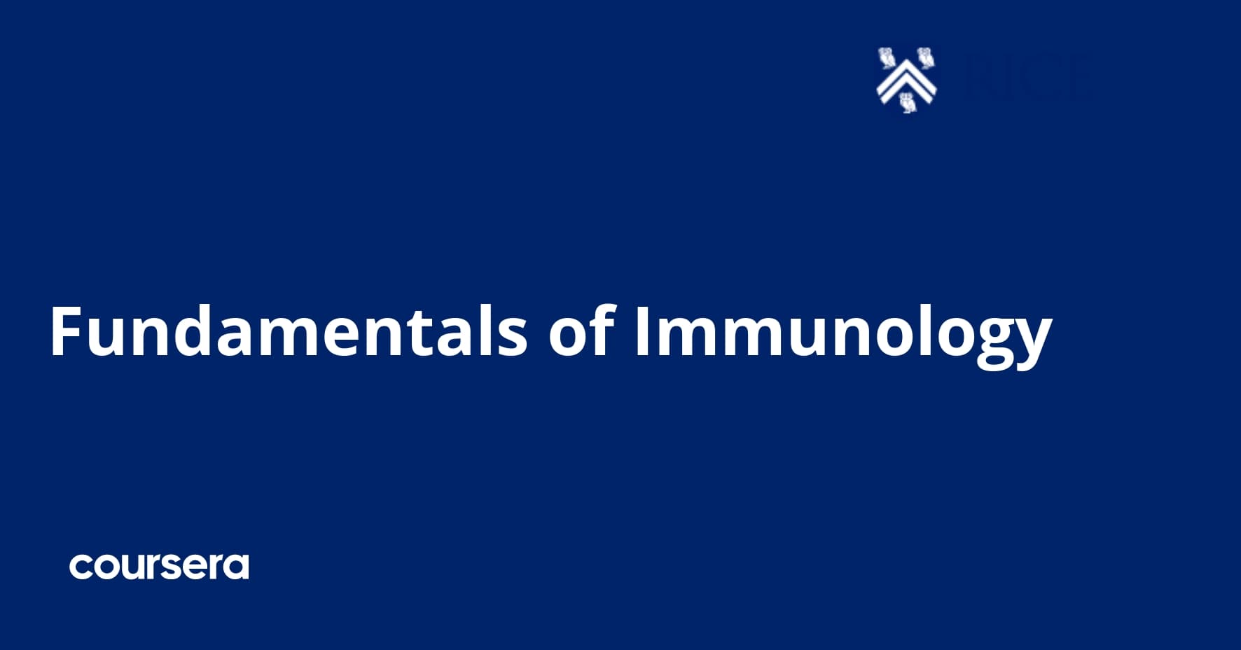 Fundamentals of Immunology