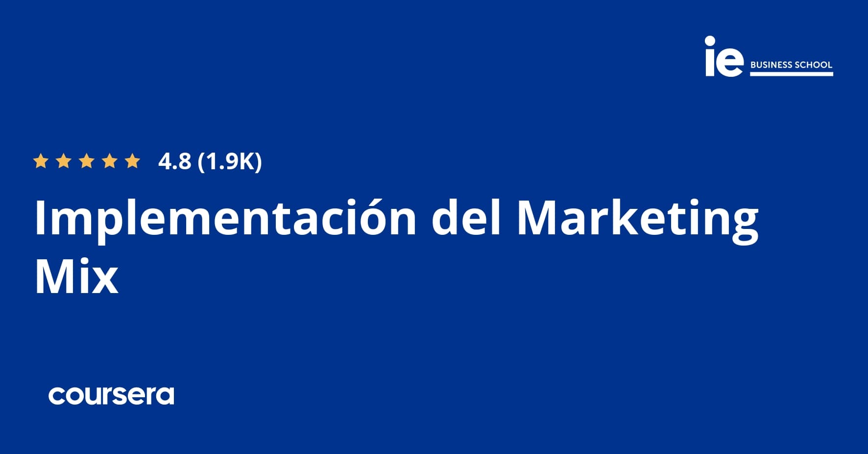 Implementación del Marketing Mix