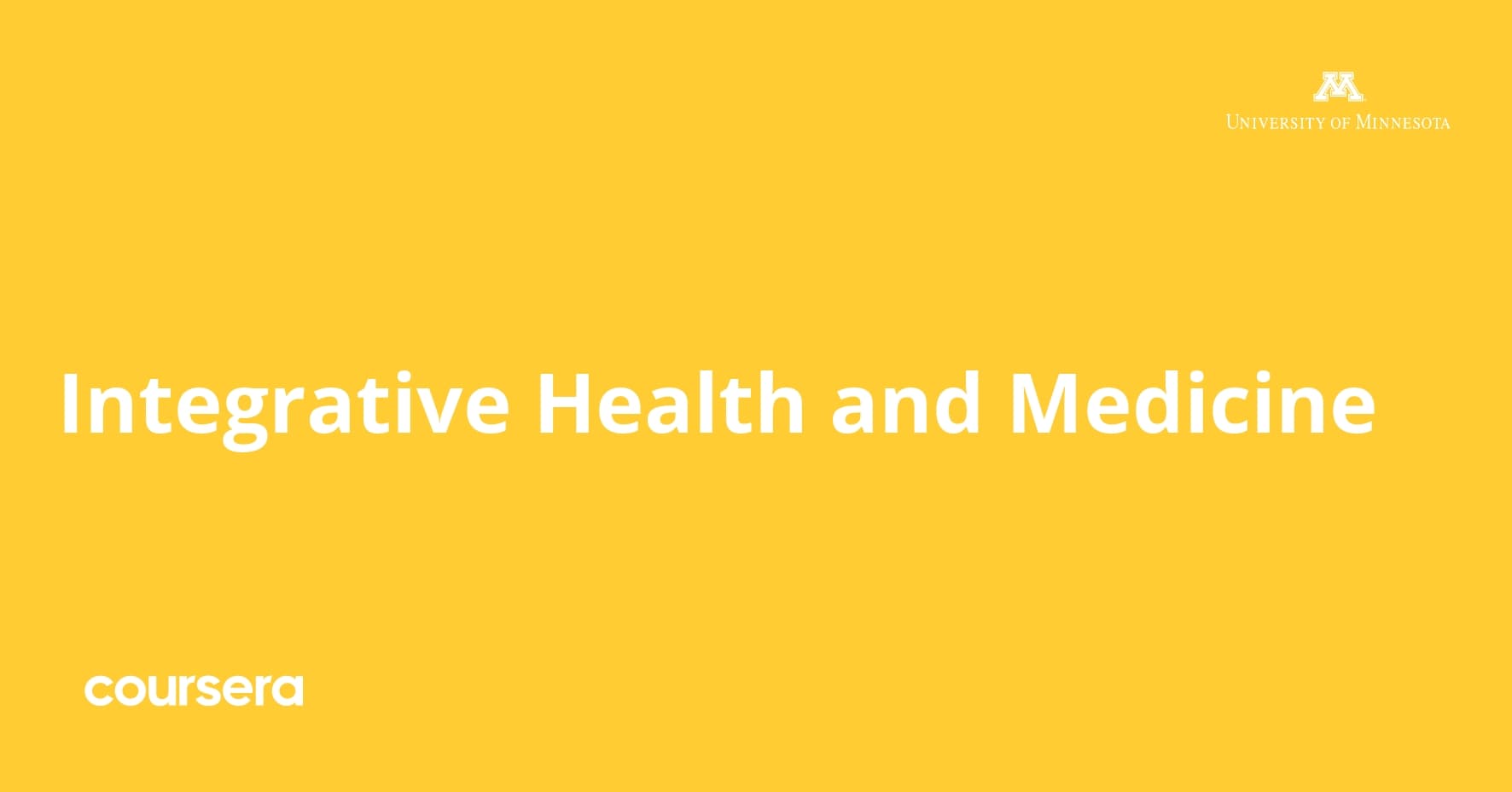 Integrative Health and Medicine