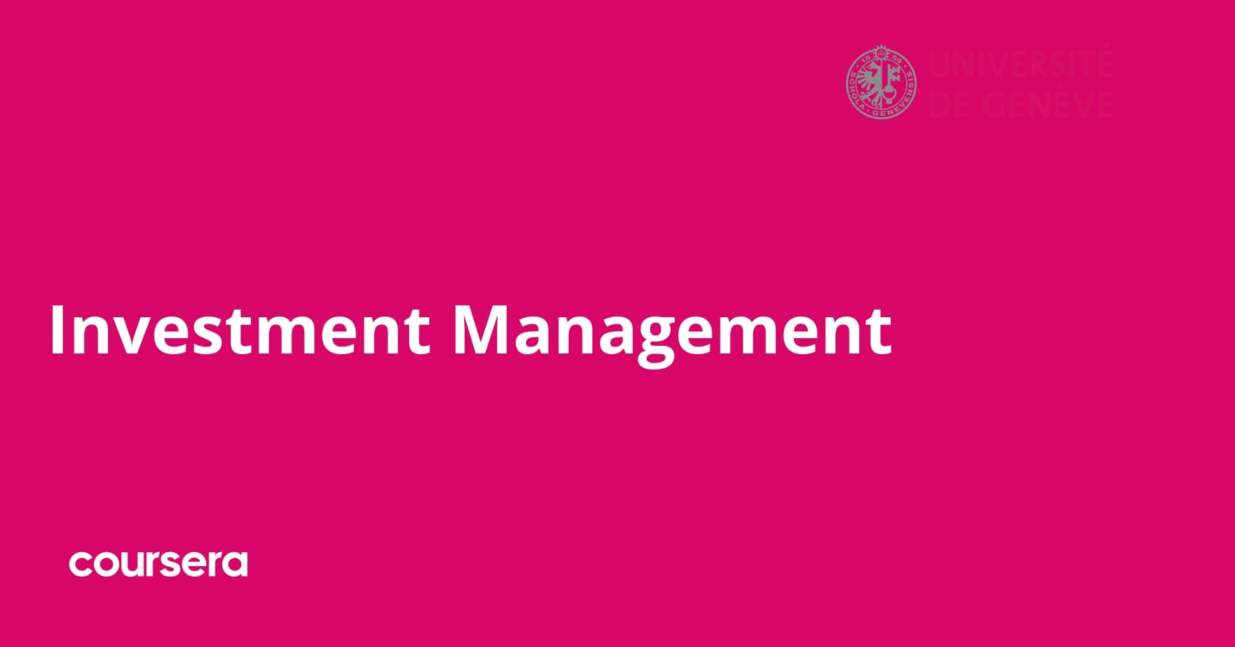 Investment Management
