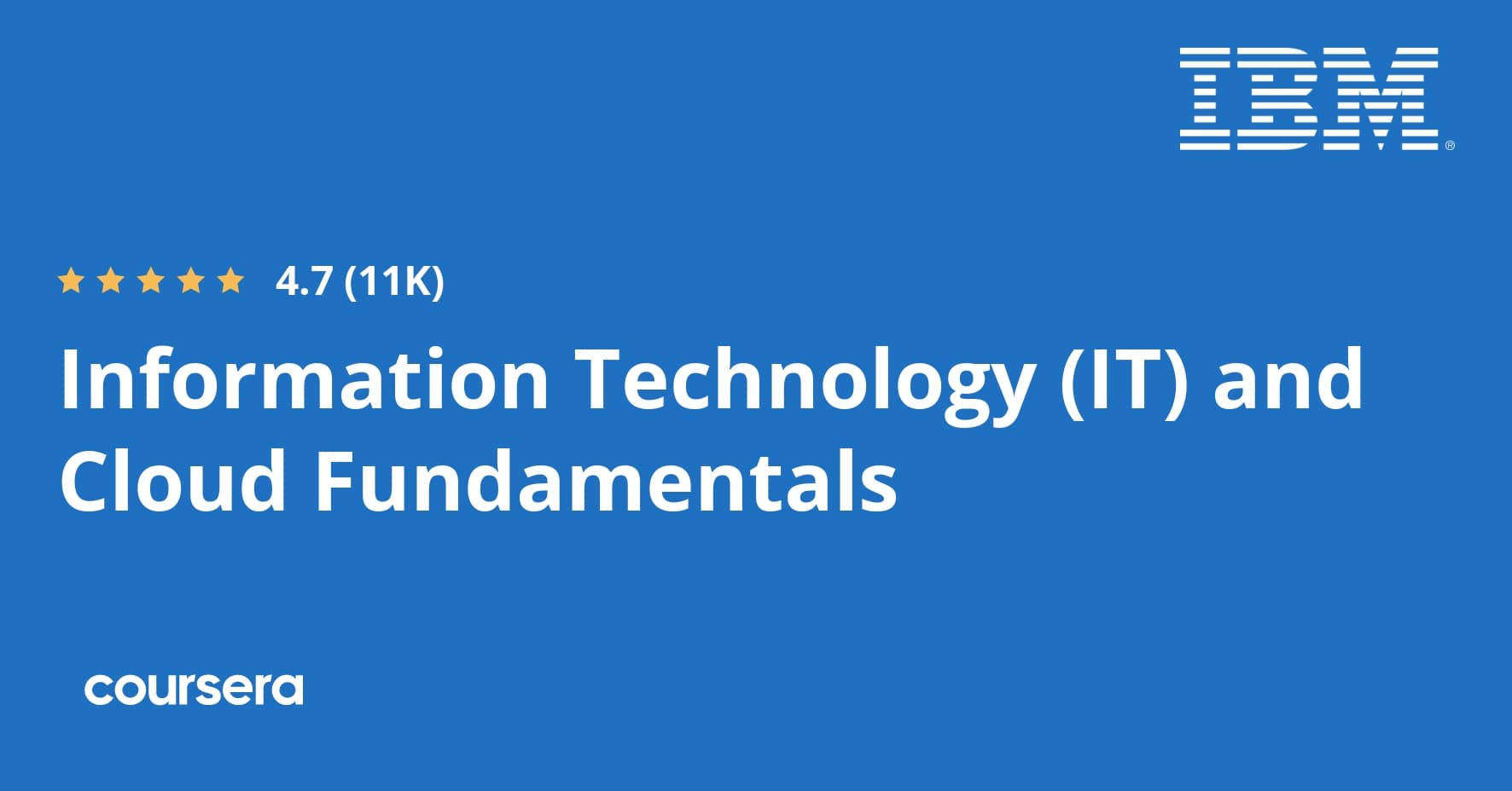 Information Technology (IT) and Cloud Fundamentals