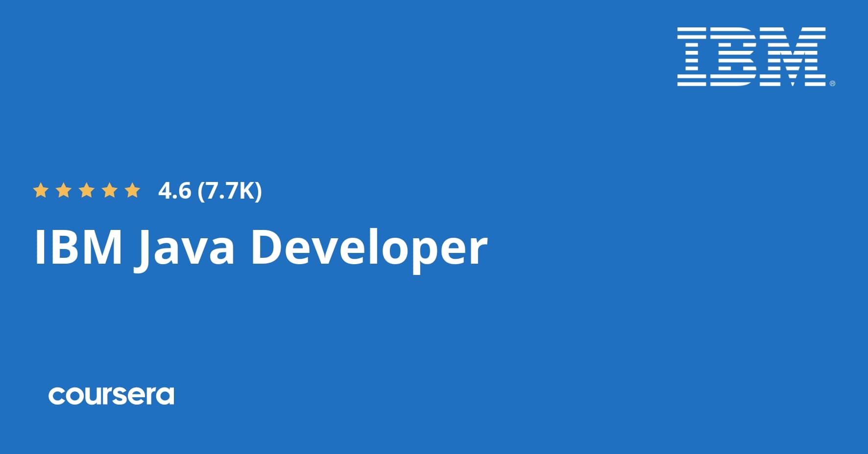 IBM Java Developer