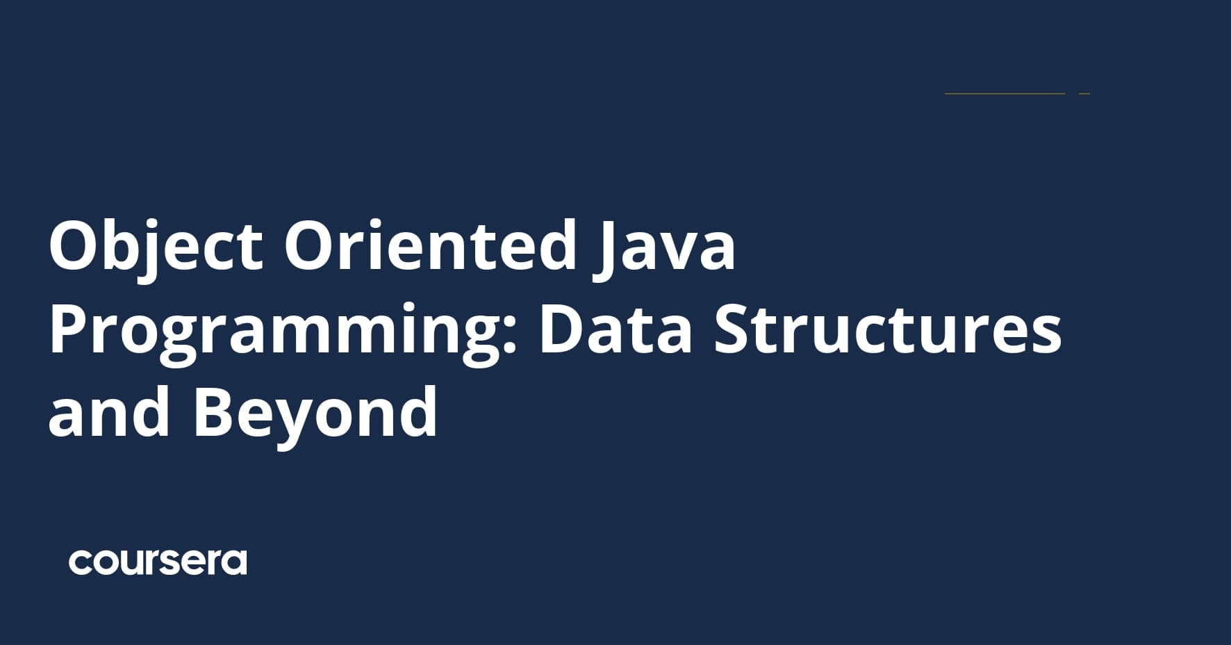 Object Oriented Java Programming: Data Structures and Beyond