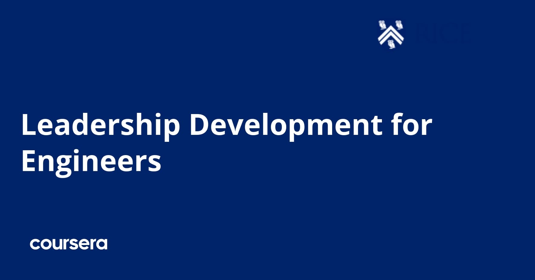 Leadership Development for Engineers