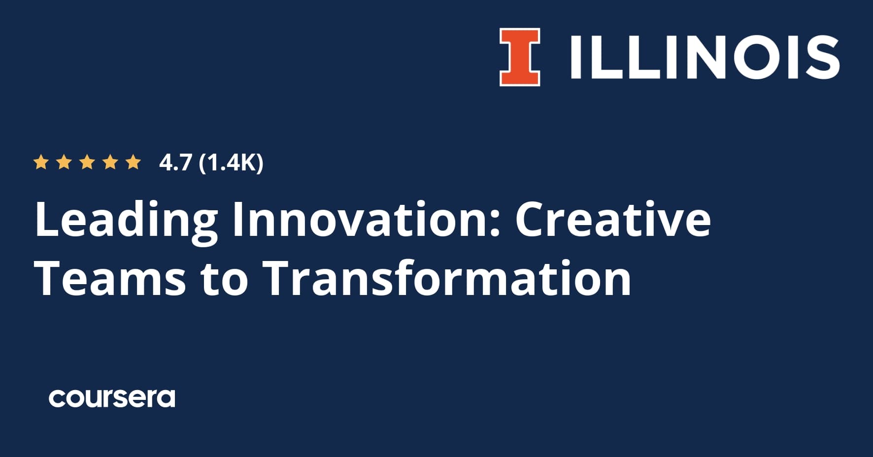Leading Innovation: Creative Teams to Transformation