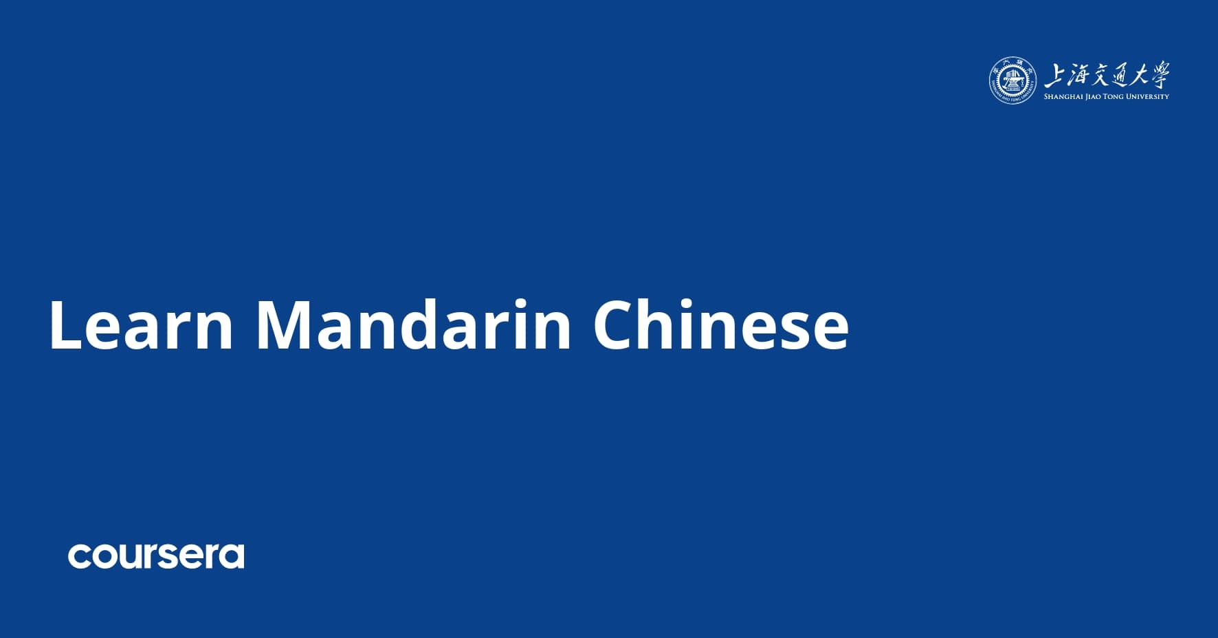 Learn Mandarin Chinese
