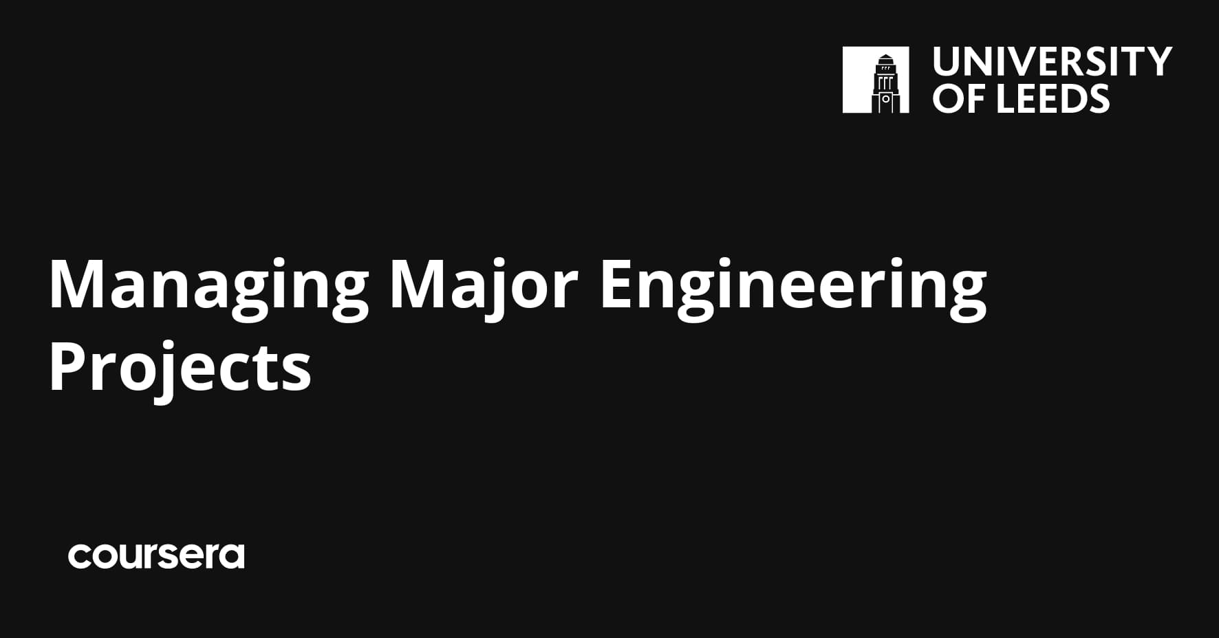 Managing Major Engineering Projects