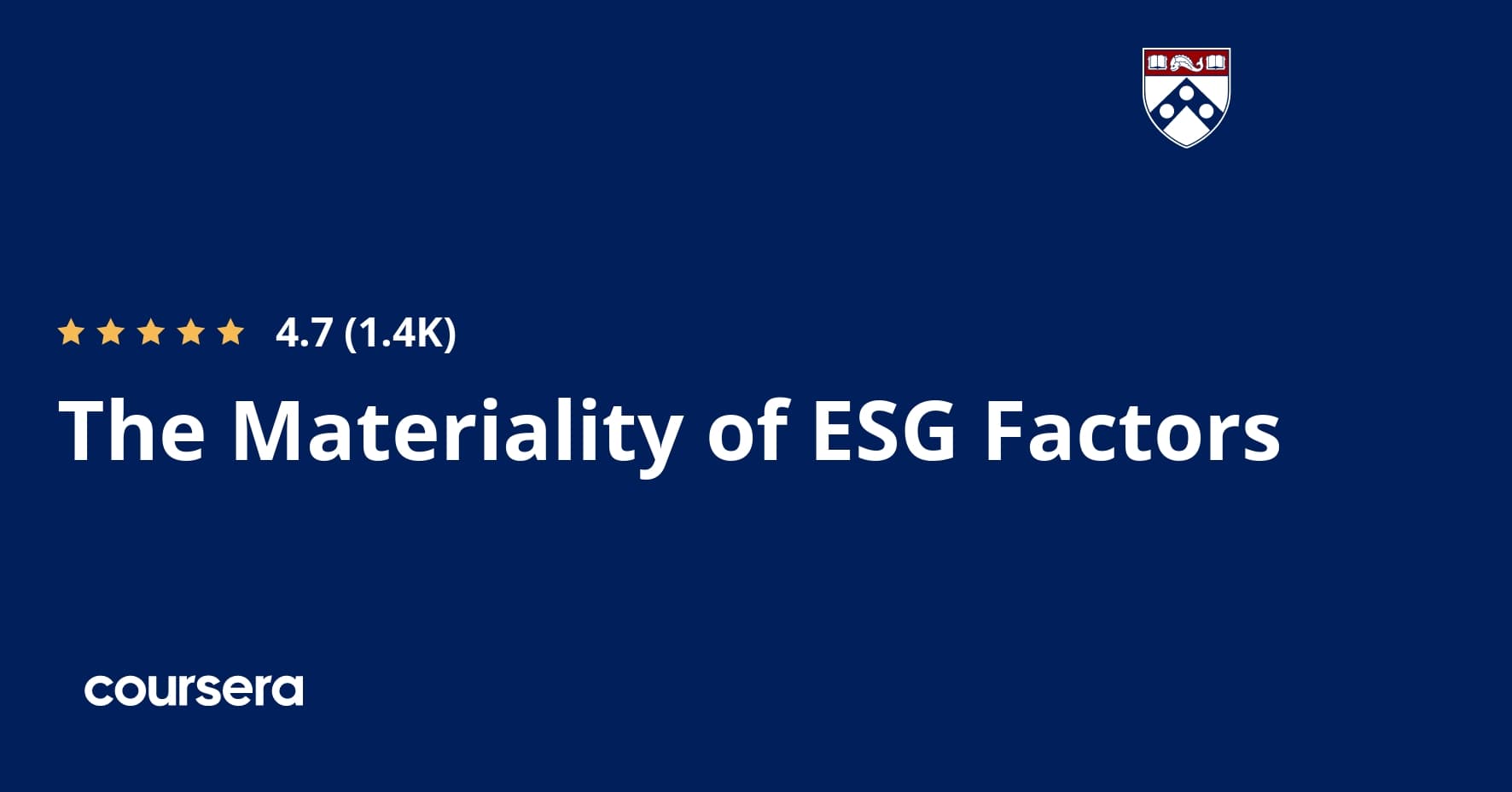 The Materiality of ESG Factors
