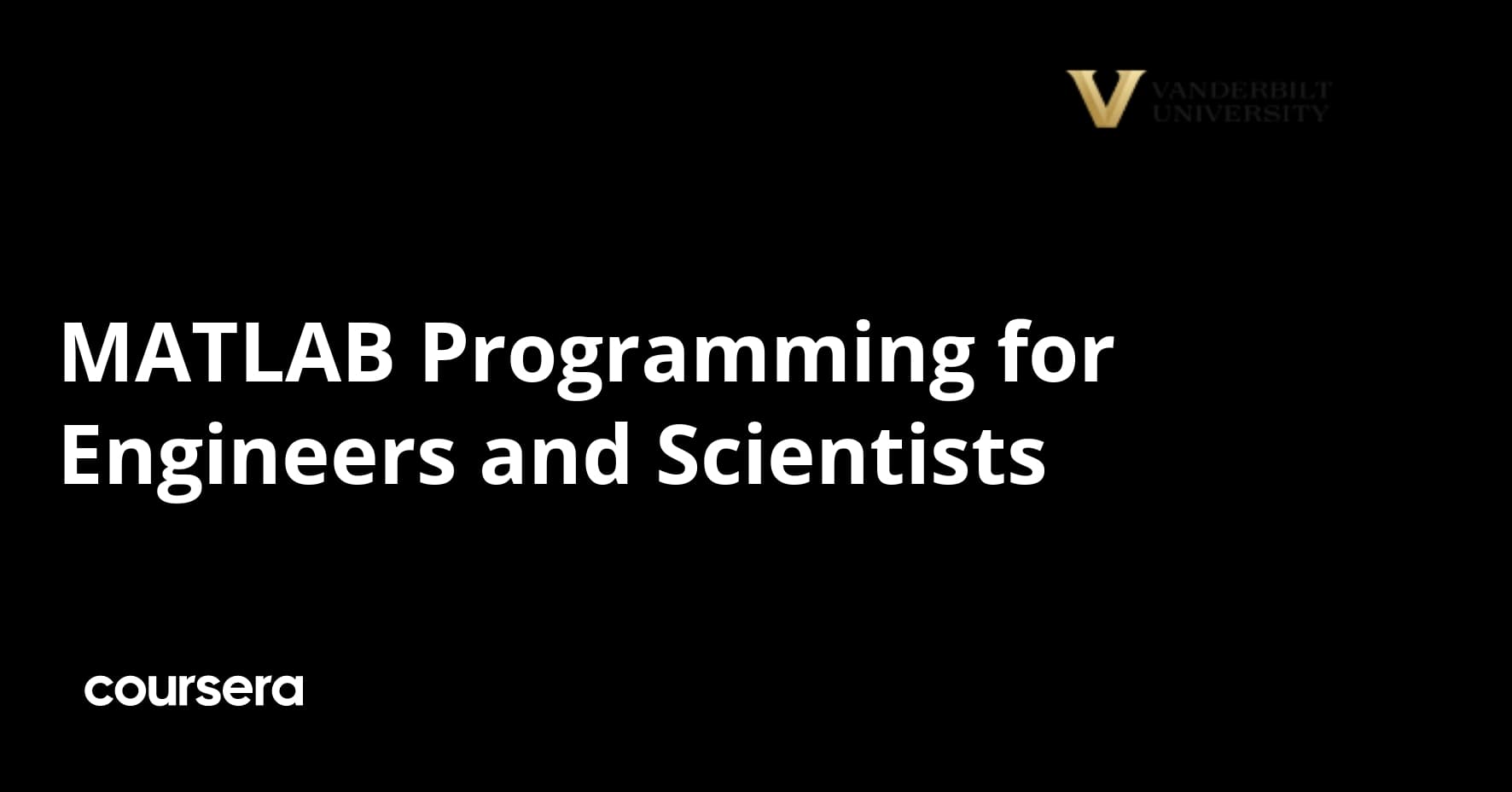 MATLAB Programming for Engineers and Scientists