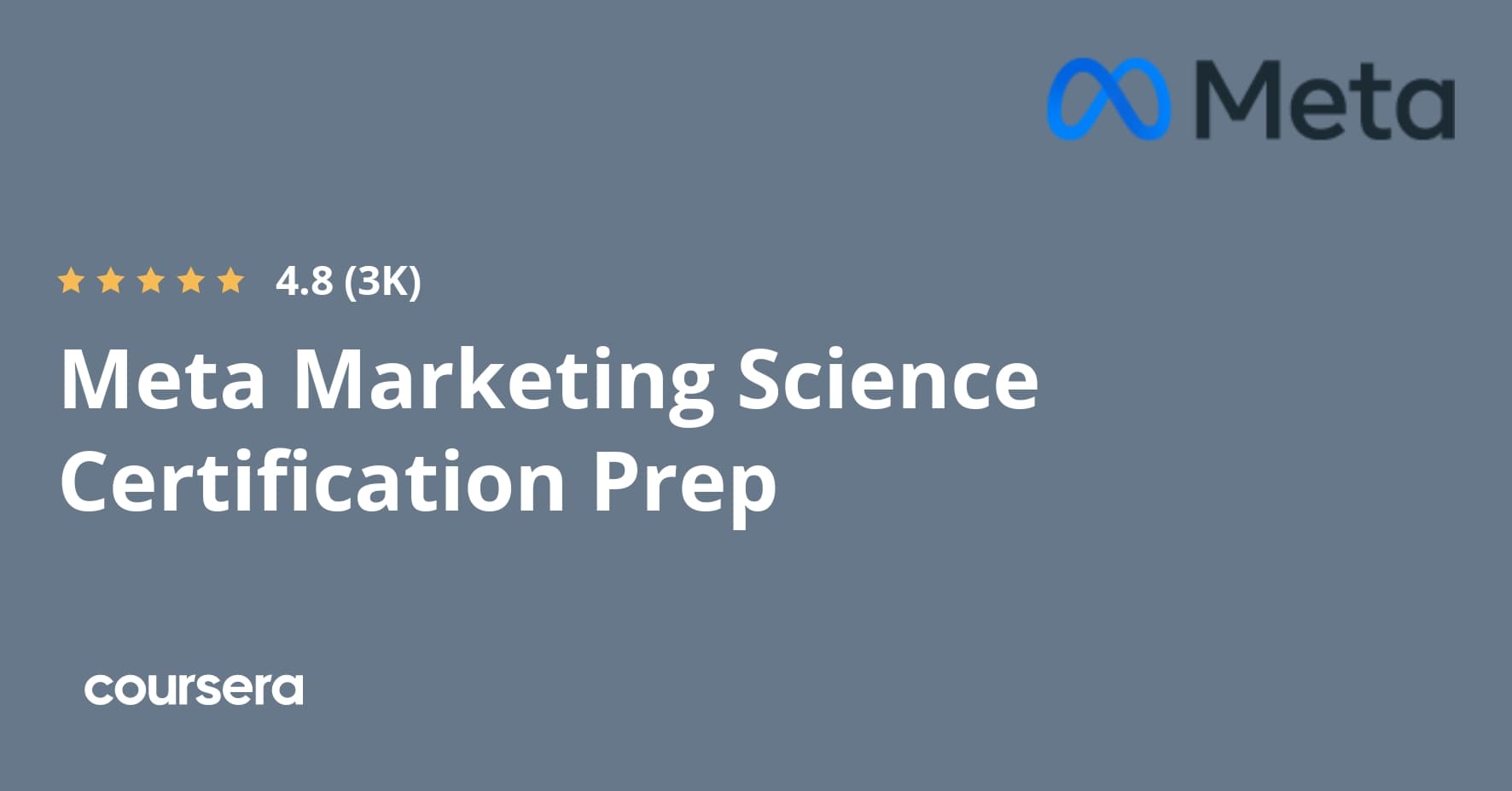 Meta Marketing Science Certification Prep