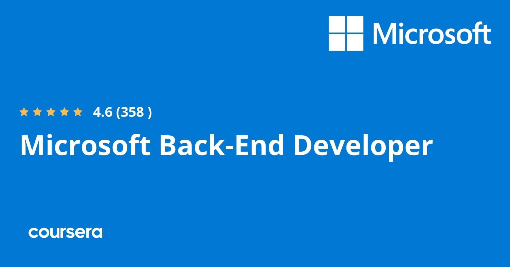 Microsoft Back-End Developer