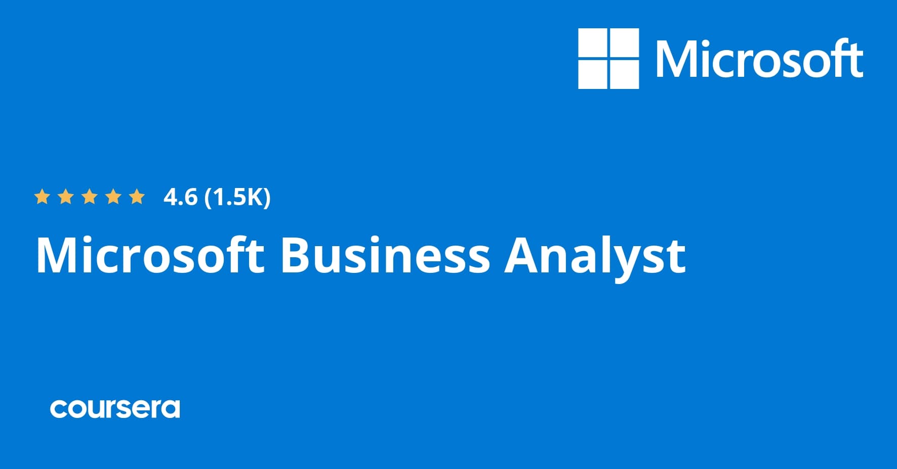 Microsoft Business Analyst