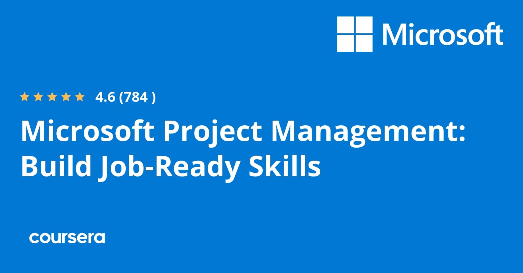 Microsoft Project Management: Build Job-Ready Skills