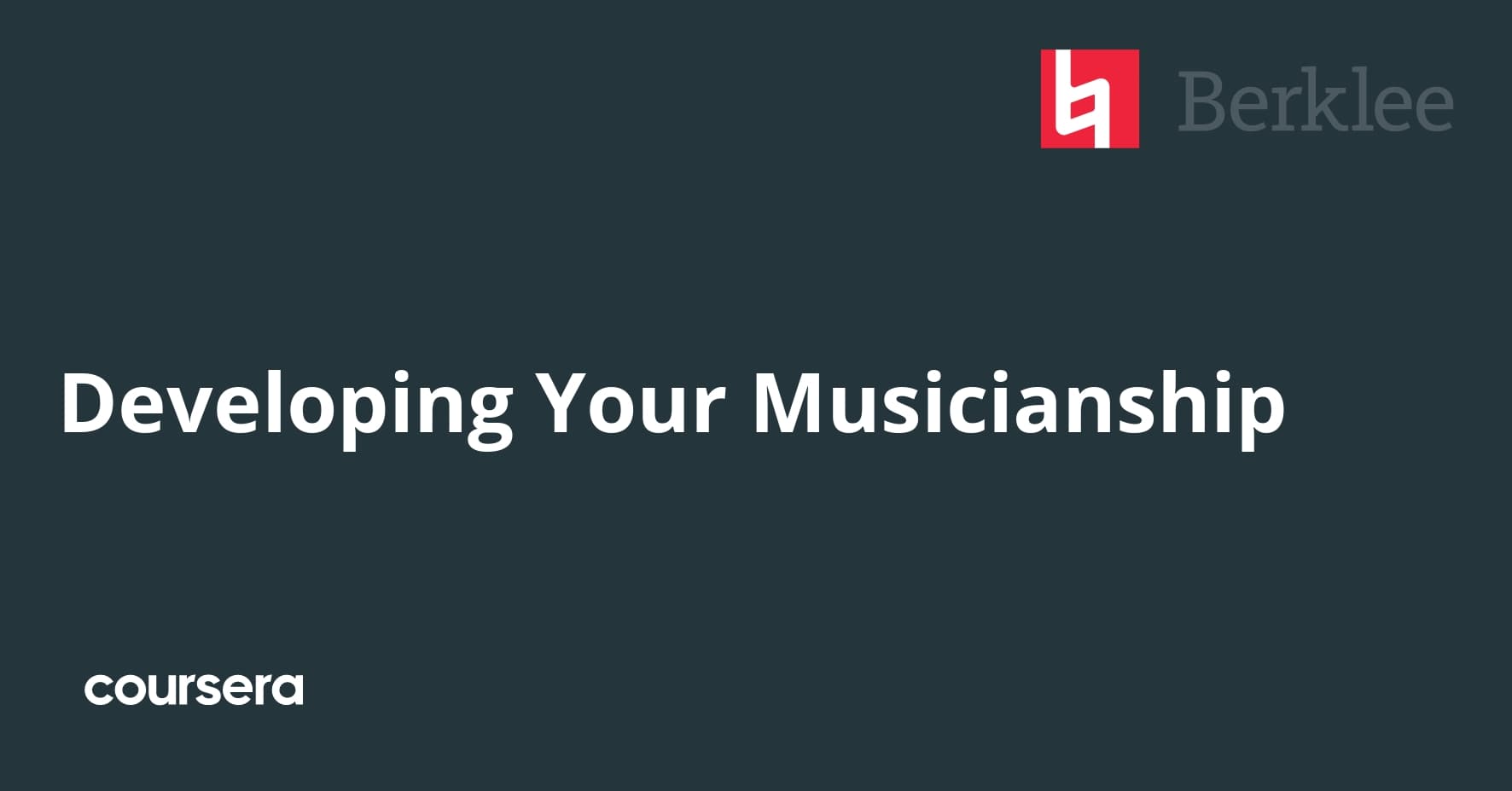 Developing Your Musicianship