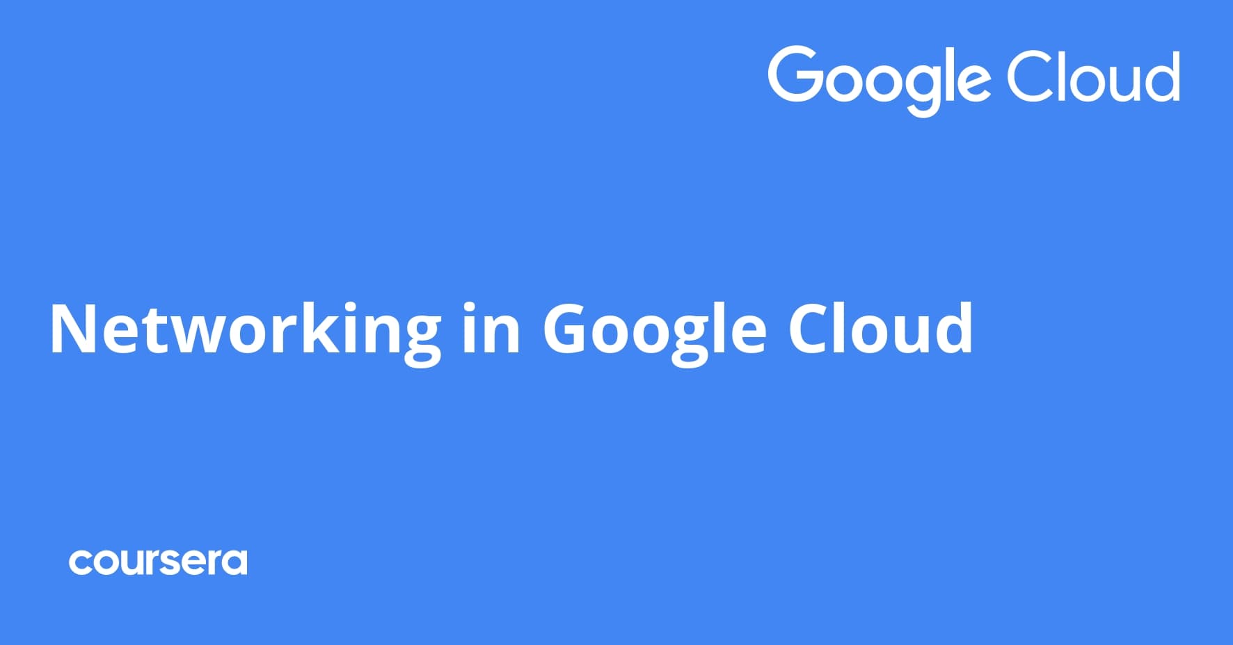 Networking in Google Cloud