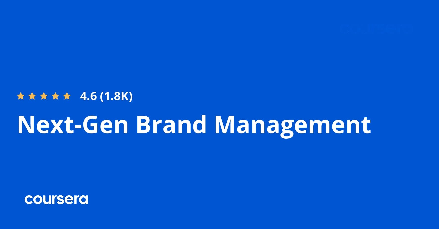 Next-Gen Brand Management