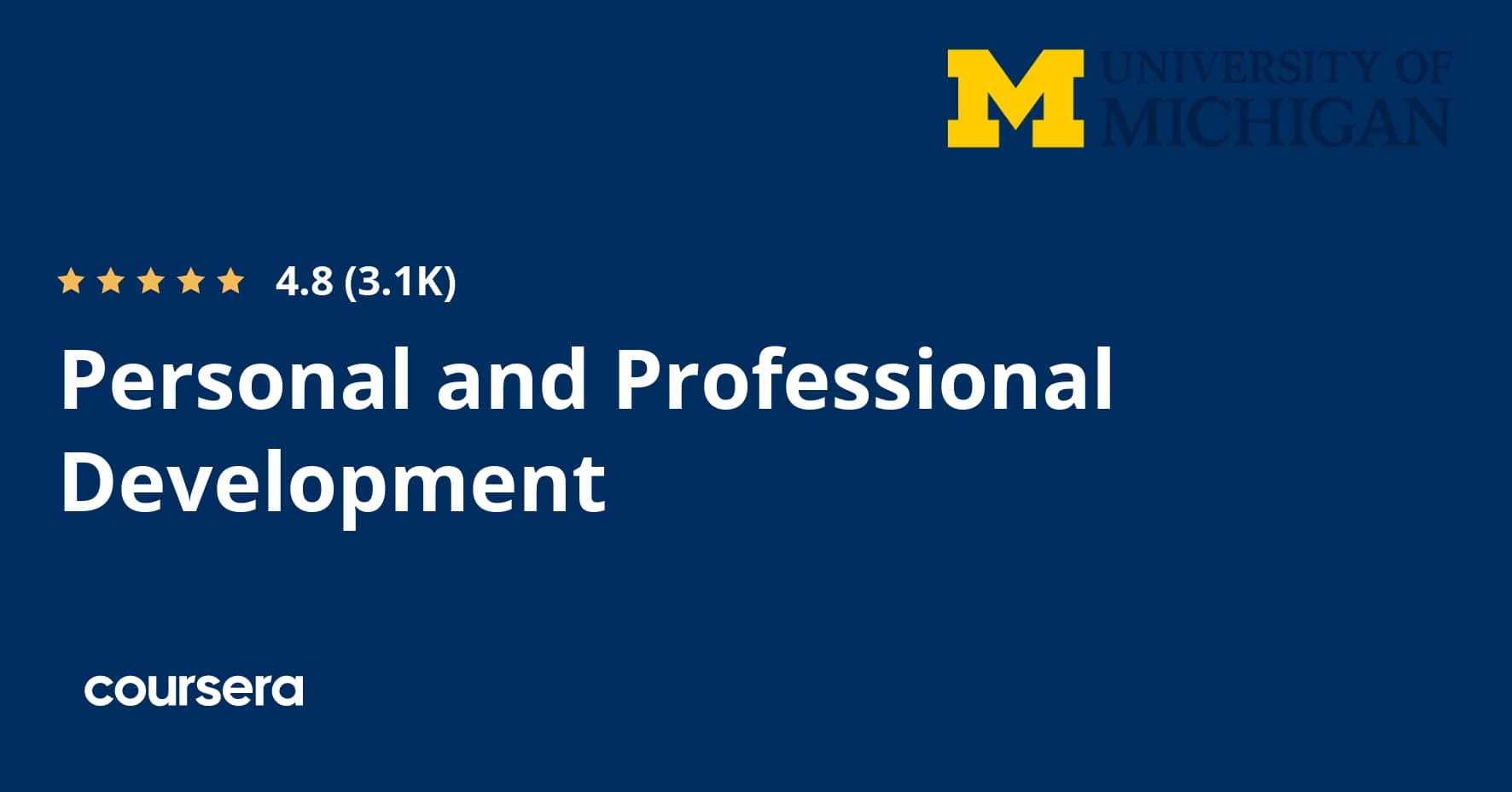 Personal and Professional Development