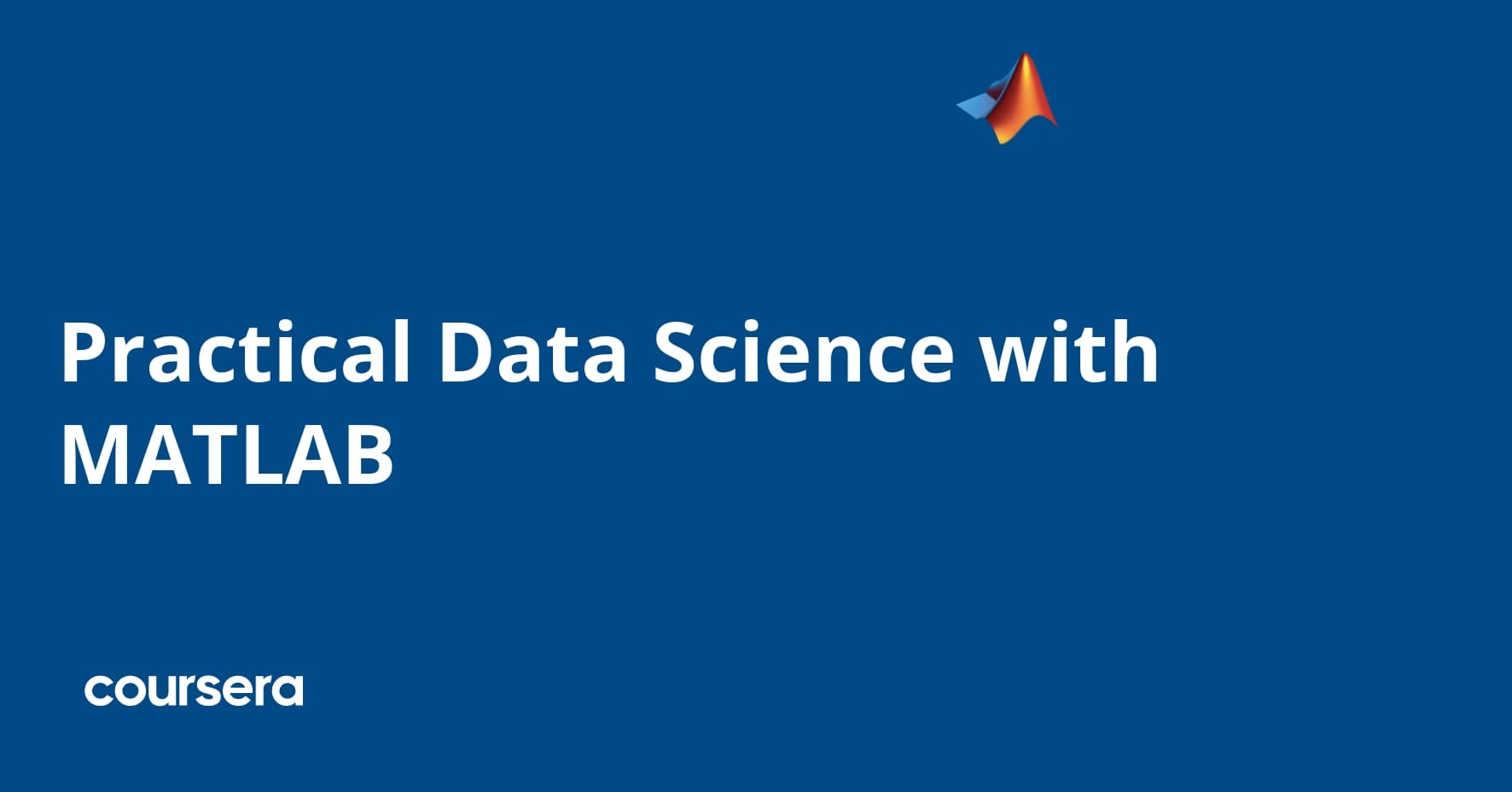 Practical Data Science with MATLAB