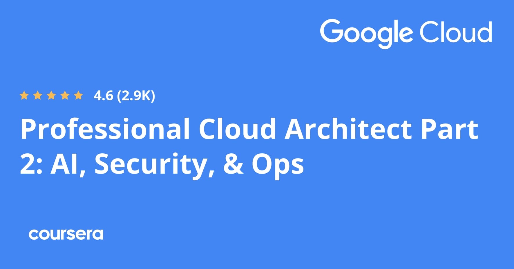 Professional Cloud Architect Part 2: AI, Security, & Ops