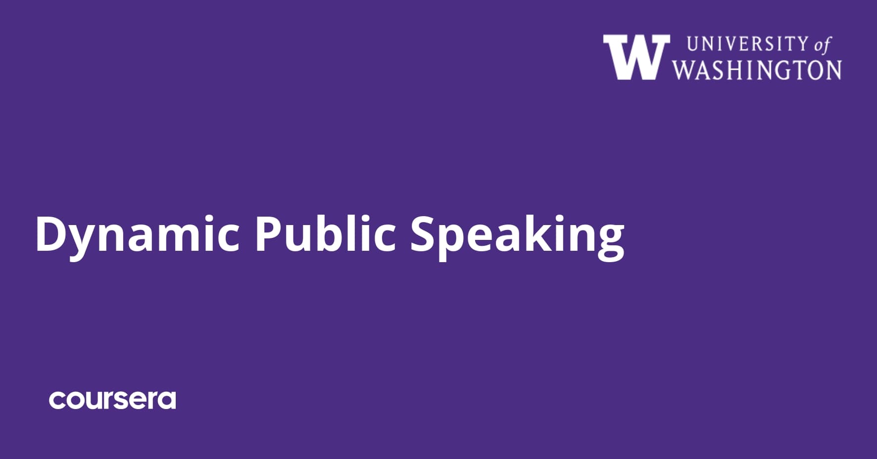 Dynamic Public Speaking